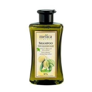 Шампунь Melica Organic Для окрашенных волос с УФ-фильтрами и экстрактом оливок 300 мл