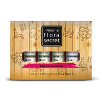 ДУБЛЬ Набор эфирных масел Flora Secret Сауна и Баня 40 мл
