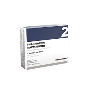 Фармаксон раствор для инъекций 250 мг/мл в ампулах по 2 мл 5 шт.