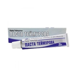 Теймурова паста по 25 г в тубах - Тернофарм