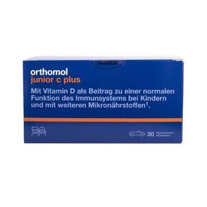 Витамины Ортомол Junior C plus жев.табл.30дней Апельсин-мандарин (д/иммунитета д/детей)