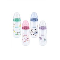 Пляшечка Nuk First Choice Plus 3952782 пластик 300 мл + соска сил. М р.1