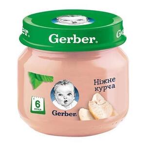 Пюре Gerber Нежный цыплёнок 80г
