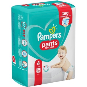 Підгузки Pampers Трусики Pants Maxi №16