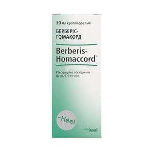 Берберис-Гомаккорд капли 30мл