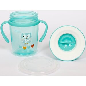 Стакан-непроливайка Lindo з ручками 270мл