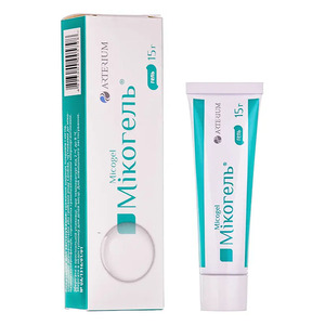 Мікогель гель 20 мг/г по 15 г у тубах