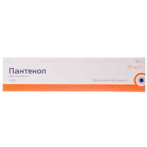 Пантенол мазь 5% туб. 30г Хемофарм
