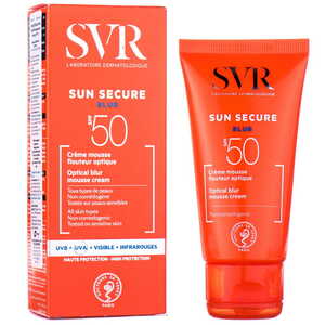 Крем-мусс SVR Сан Секюр Сонцезащитный SPF 50 для лица 50 мл