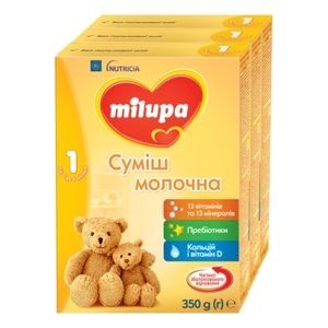 Смесь Milupa Заменитель грудного молока Milupa-1 1050 г