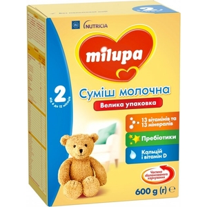 Суміш Milupa Замінник грудного молока Milupa-2 600 г