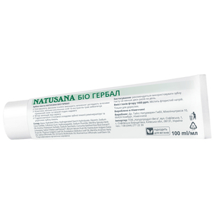 Зубна паста Natusana Біо гербал 100 мл