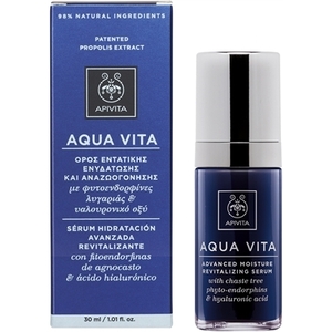 Сироватка Apivita AQUA VITA для інтенсив. зволож. шкіри з олією авраам. дерева і гіалурон. кислотою 30 мл
