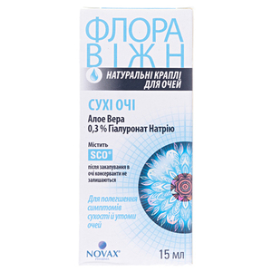 Флора Вижн сухие глаза фл. 15мл