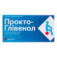 Прокто-Гливенол свечи по 400 мг 10 шт.
