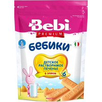 Печенье Bebi Премиум Бебики 6 злаков 125г/115г
