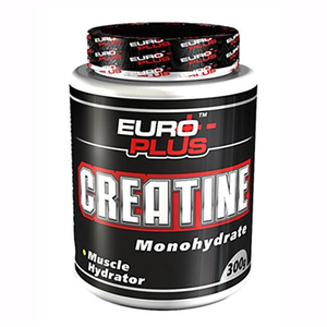 Креатин Euro Plus CREATINE MONOHYDRATE 300г (банка)