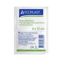 Лейкопластырь ECOPLAST медицинский водостойкий бактерицидный 6*10см
