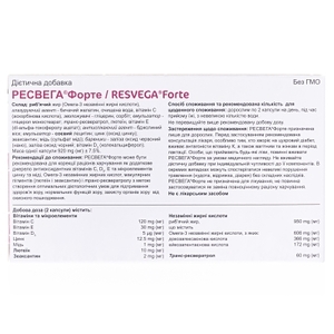 Ресвега Форте капс. №60