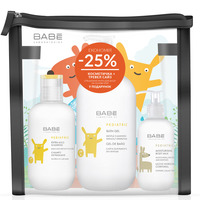 BABE Дитячий набір: Гель для душу + Молочко для тіла ТС + Екстрамякий шампунь