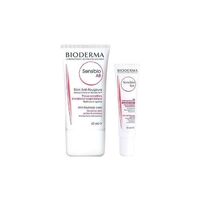 Набір Bioderma Сансибио AR крем 40мл+Сансибио крем-гель для контура глаз 15мл