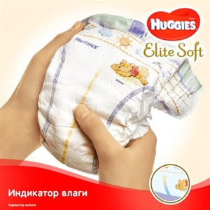 Підгузники Хаггіс Еlit Soft 4 (8-14кг) №1 (66)