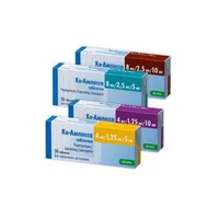 Ко-амлесса таблетки по 4 мг/1.25 мг/5 мг 30 шт. (10х3)