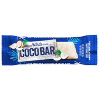 Батончик Coco Bar кокосовый в белой глазури 40г