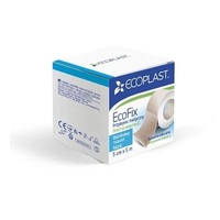 Лейкопластир ECOPLAST ЕкоФікс тканий котушка 5см*5м