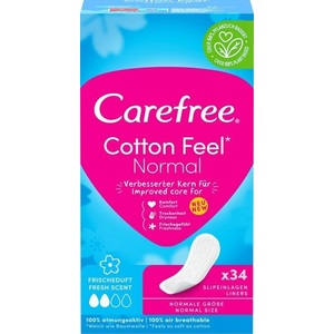 Прокладки Carefree Щоденні cotton №34