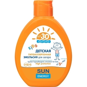 Н30 SunEnergy Kids емульсія SPF30+ для засмаги 150мл