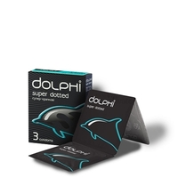 Презервативы Dolphi с супер-точечной структурой №3