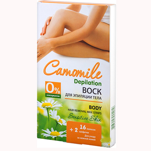 Воск Camomile Depilation для депиляции тела 16шт