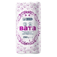 Вата Ариадна нестерильная зиг-заг 250 г