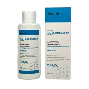 Шампунь Ihealth SeboClean Intense против перхоти с салициловой кислотой 150 мл
