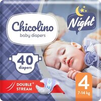 Подгузники Chicolino детские NIGHT 4 (7-14кг) №40