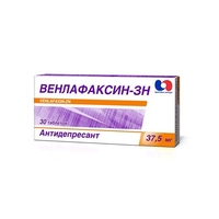 Венлафаксин-ЗН таблетки по 37.5 мг 30 шт. (10х3)