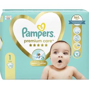 Подгузники Pampers Premium Care Newborn 2-5кг №72