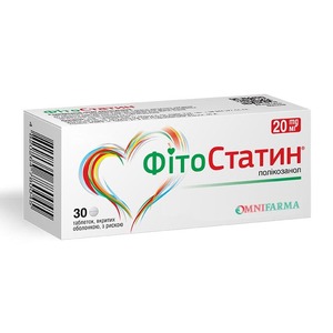 Фітостатин табл. 20мг №30