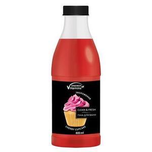 Піна д/ванн Energy Vitamins Cherry cupcake 800мл