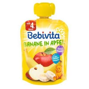 Пюре Bebivita 19052 Банан-яблоко 90г пауч