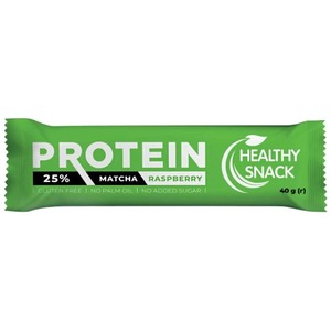 Батончик протеиновый 25% Healthy Snack малина и чай матча глаз. 41г