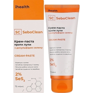 Крем-паста Ihealth SeboClean против перхоти с дисульфидом селена 75мл