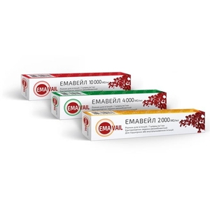 Эмавейл раствор для инъекций 4000 МЕ по 1 мл в шприцах 1 шт.