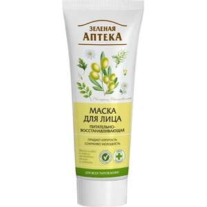 Маска Зелена аптека д/обличчя живильно-відновлююча 75мл
