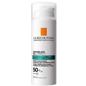Гель-крем La Roche-Posay Антгелиос Оил Корект Солнцезащитный для проблемной кожи SPF50+ 50 мл