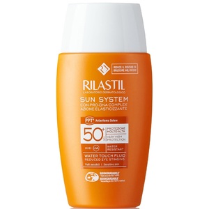 Флюид Rilastil увлажняющий солнцезащитный для лица на водной основе с SPF50 50мл