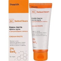 Крем-паста Ihealth SeboClean против перхоти с дисульфидом селена 75мл