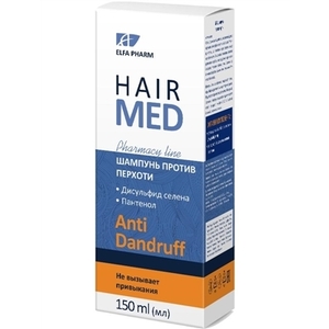Эльфа Шампунь Hair Med  против перхоти 150мл