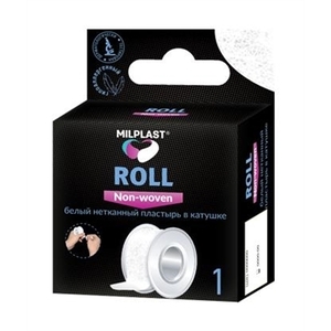 Лейкопластир Milplast Roll non-women біл.неткан.5м*2,5см